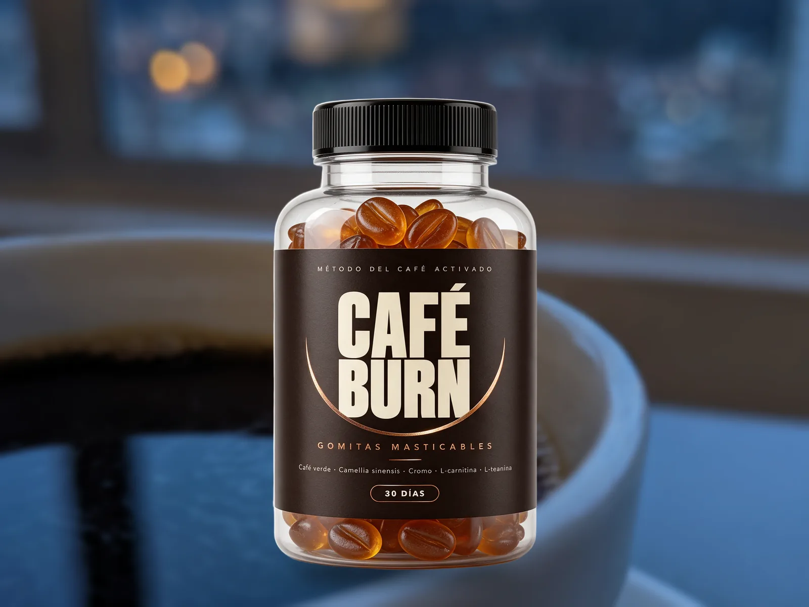 El combo 1 frasco · 30 días de Café Burn
